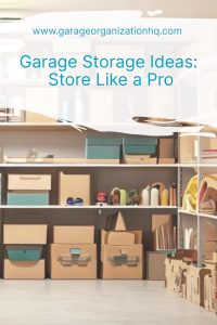 Garage Storage Ideas