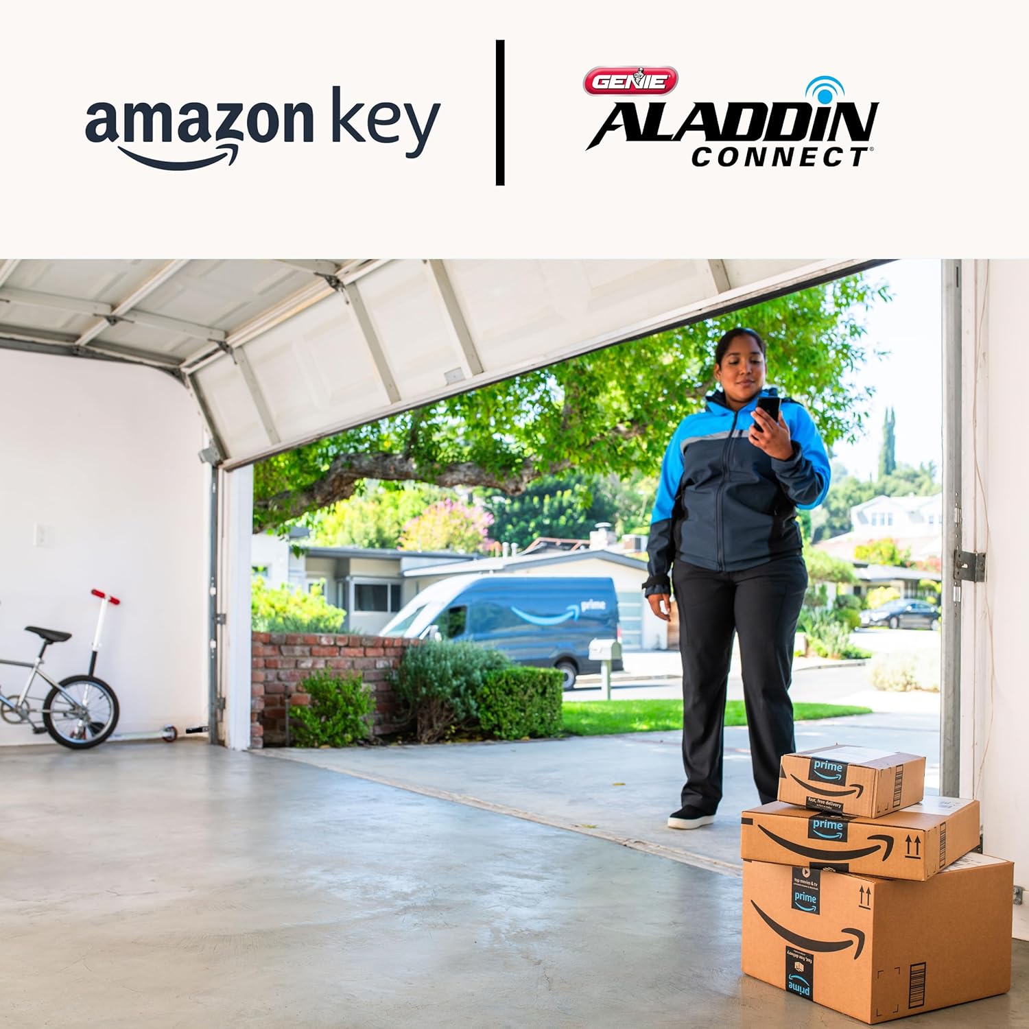 Genie QuietLift Connect – WiFi Smart Garage Door Opener with Added Wireless Keypad, ¾ HPC Smart Belt Drive – Compatible with Alexa and Google Assistant, Model 3053-TKV Genie QuietLift Connect – WiFi Smart Garage Door Opener with Added Wireless Keypad, ¾ HPC Smart Belt Drive – Compatible with Alexa and Google Assistant, Model 3053-TKV