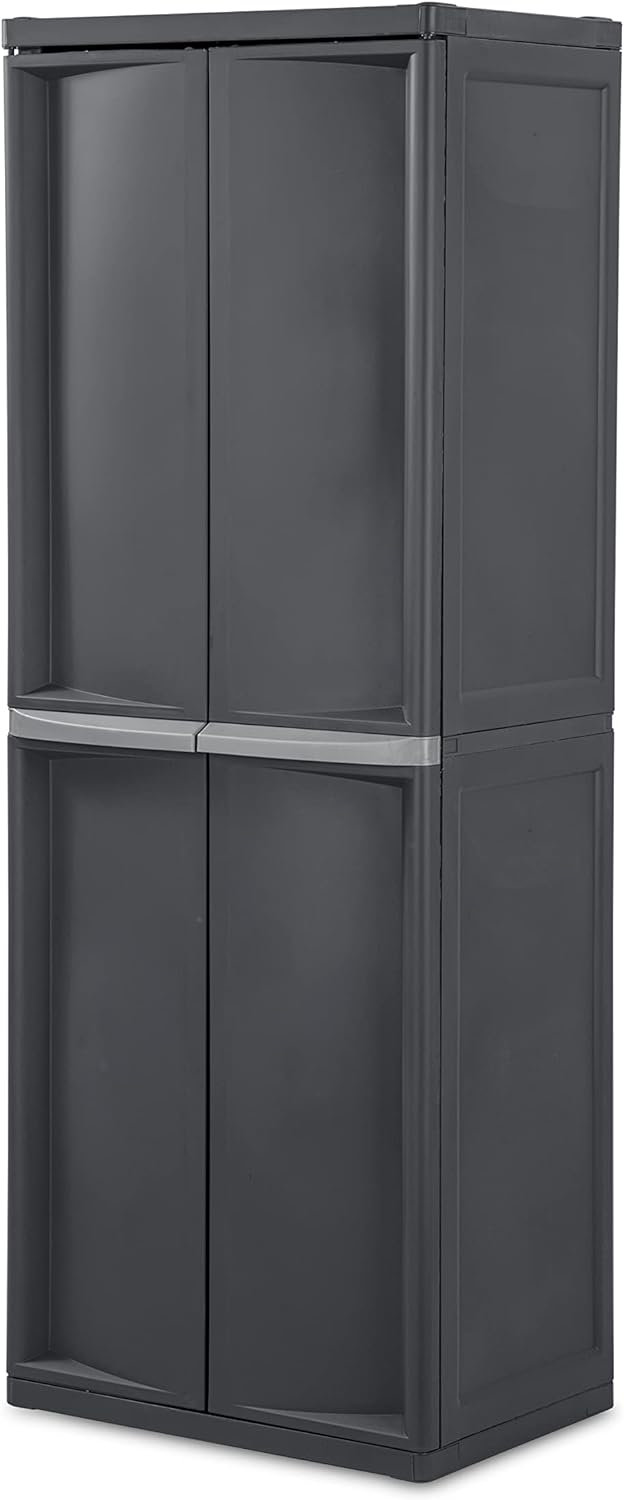 Sterilite 4 Shelf Cabinet