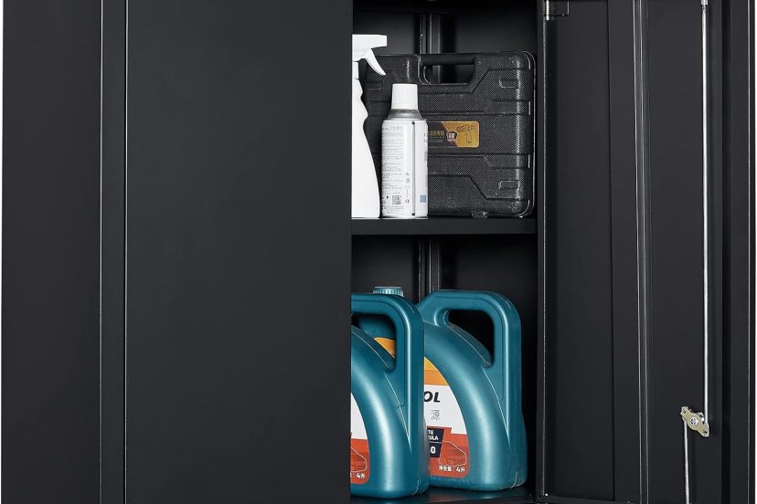 GEDELITE Metal Wall Cabinet Lockable Storage