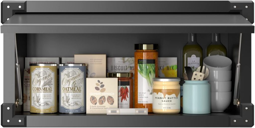 Aobabo Metal Wall Cabinet with Up-Flip Door,Small Metal Garage Storage Cabinet for GarageOfficeHome Storage,Assembly Required,Black Aobabo Metal Wall Cabinet with Up-Flip Door,Small Metal Garage Storage Cabinet for GarageOfficeHome Storage,Assembly Required,Black