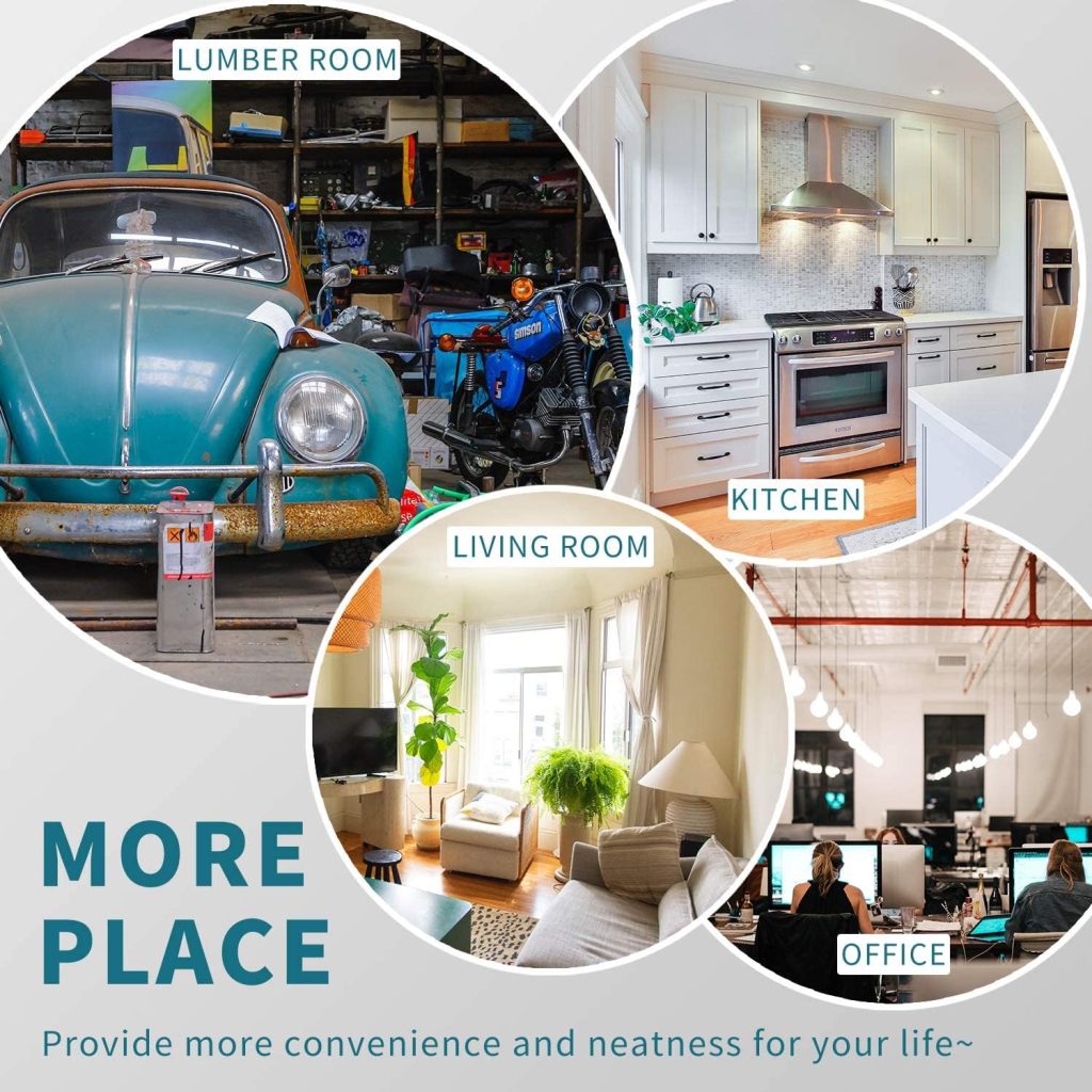 HCY 4-Tier Wire Shelving Unit Storage Shelves Shelf Organizer 54inx36inx14in Heavy Duty Metal Rack NSF Height Adjustable for Laundry Bathroom Kitchen Garage Pantry Organization(Black) : Home Kitchen HCY 4-Tier Wire Shelving Unit Storage Shelves Shelf Organizer 54inx36inx14in Heavy Duty Metal Rack NSF Height Adjustable for Laundry Bathroom Kitchen Garage Pantry Organization(Black) : Home Kitchen