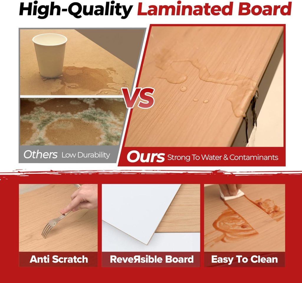 HOMEDANT Z-beam 5 Tier Laminated Heavy Duty Garage Storage Adjustable Wide Size Metal Shelving Unit Utility Rack Shelves Organization Multipurpose Shelf Shed Warehouse 47.7W x 18.2D x 71.3H 1Pack