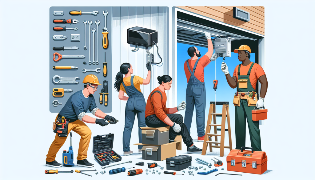 How To Install A Garage Door Opener How To Install A Garage Door Opener