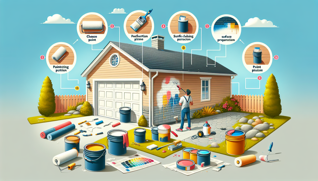 How To Paint A Garage Door How To Paint A Garage Door