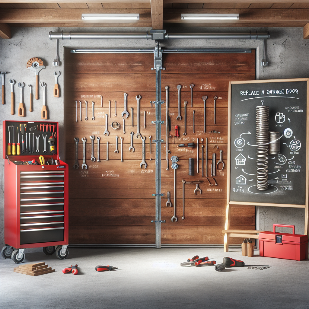 How To Replace Garage Door Spring How To Replace Garage Door Spring