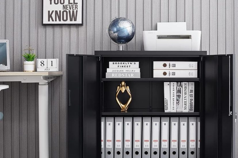 iCHENGGD Small Locking Cabinet