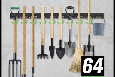 SWANLAKE Plastic 64 Inch Adjustable Storage System