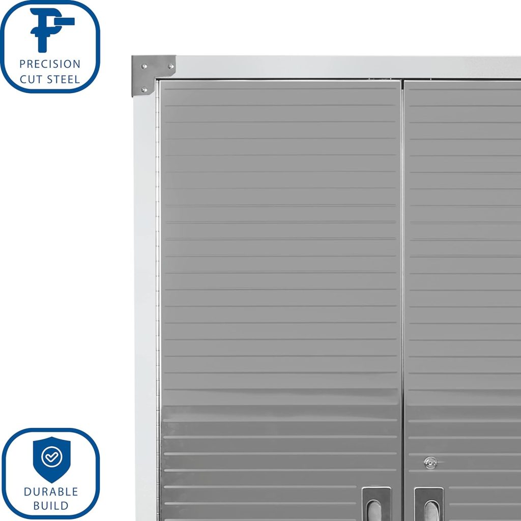 Seville Classics Full Door Rolling Storage Cabinet, 36 W x 18 D x 72 H, Granite Seville Classics Full Door Rolling Storage Cabinet, 36 W x 18 D x 72 H, Granite