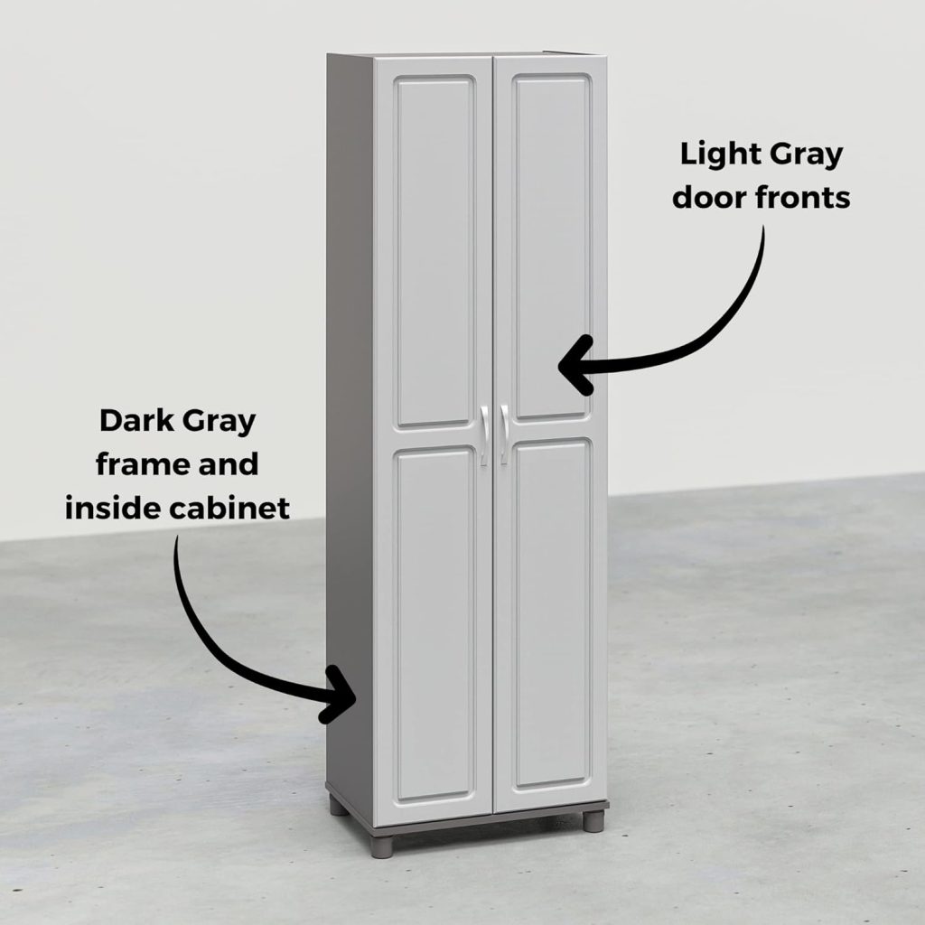 Systembuild Evolution Kendall 24 Utility Storage Cabinet, White Systembuild Evolution Kendall 24 Utility Storage Cabinet, White