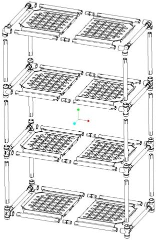 12.6×23.6×36.2 4-Shelf Tier Plastic Multi-Purpose Tool Holder Storage Shelf Shoe Rack Light Duty Garage Storage Indoor and Outdoor (12.6×23.6×36.2) 12.6×23.6×36.2 4-Shelf Tier Plastic Multi-Purpose Tool Holder Storage Shelf Shoe Rack Light Duty Garage Storage Indoor and Outdoor (12.6×23.6×36.2)