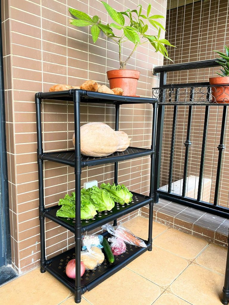 12.6×23.6×36.2 4-Shelf Tier Plastic Multi-Purpose Tool Holder Storage Shelf Shoe Rack Light Duty Garage Storage Indoor and Outdoor (12.6×23.6×36.2) 12.6×23.6×36.2 4-Shelf Tier Plastic Multi-Purpose Tool Holder Storage Shelf Shoe Rack Light Duty Garage Storage Indoor and Outdoor (12.6×23.6×36.2)