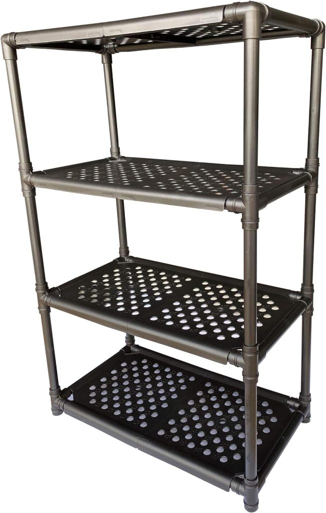 12.6×23.6×36.2 4-Shelf Tier Plastic Multi-Purpose Tool Holder Storage Shelf Shoe Rack Light Duty Garage Storage Indoor and Outdoor (12.6×23.6×36.2) 12.6×23.6×36.2 4-Shelf Tier Plastic Multi-Purpose Tool Holder Storage Shelf Shoe Rack Light Duty Garage Storage Indoor and Outdoor (12.6×23.6×36.2)