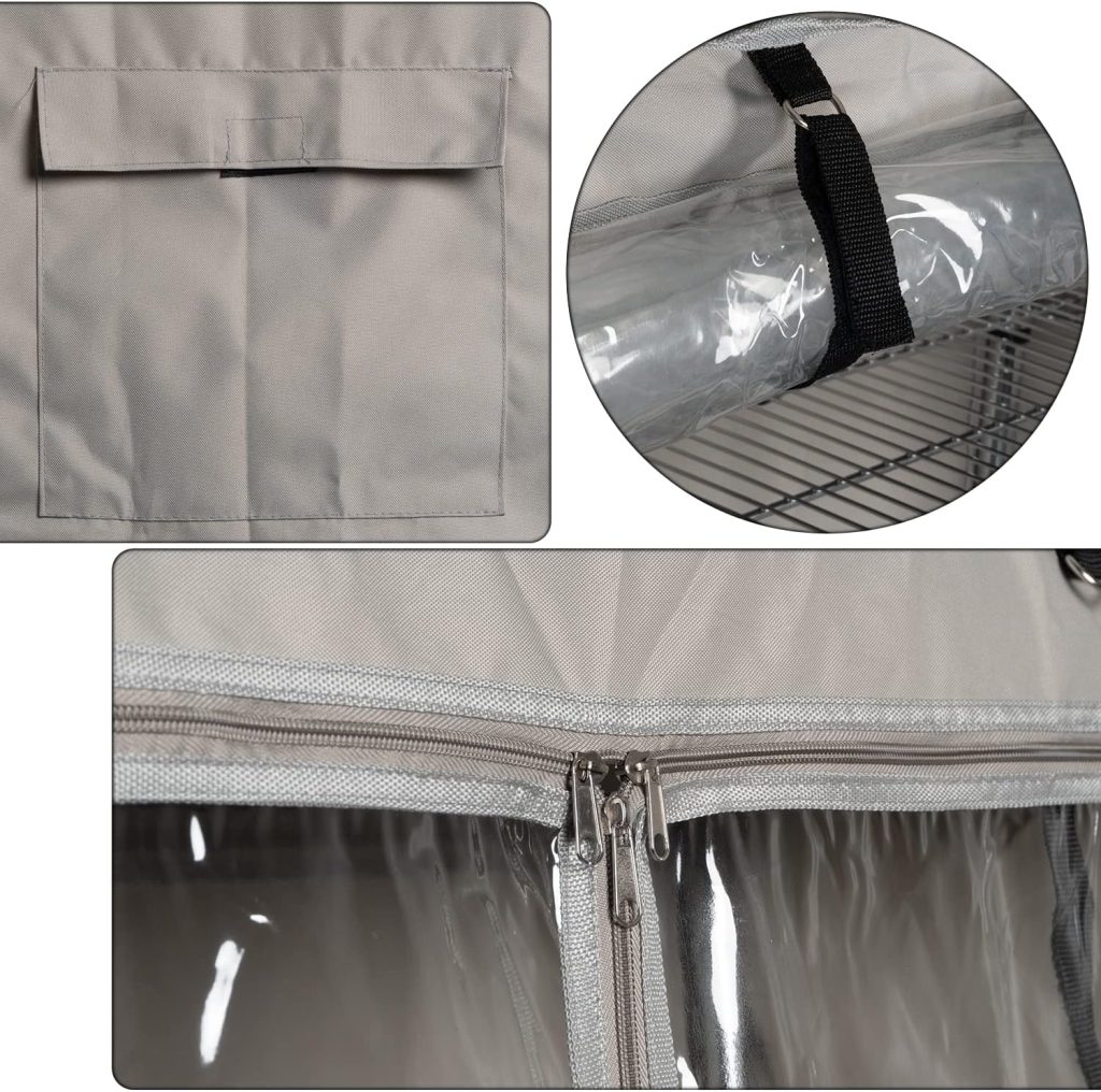 Storage Shelf Cover Wire Rack Shelving Dust Protective, Fits Racks 36Wx14Dx54H One Side See Through Panel (Cover only) Storage Shelf Cover Wire Rack Shelving Dust Protective, Fits Racks 36Wx14Dx54H One Side See Through Panel (Cover only)