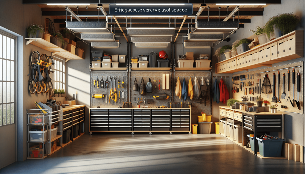 Maximizing Space with Overhead Garage Organization Systems Maximizing Space with Overhead Garage Organization Systems