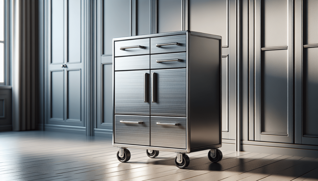 Metal Storage Cabinet with Wheels and Drawer,Rolling Garage Storage Cabinet with Lock,Black Red Metal Cabinet with Wheels,73 Mobile Tall Large Storage Cabinet on Wheels for Home,Office,Garage,Shop