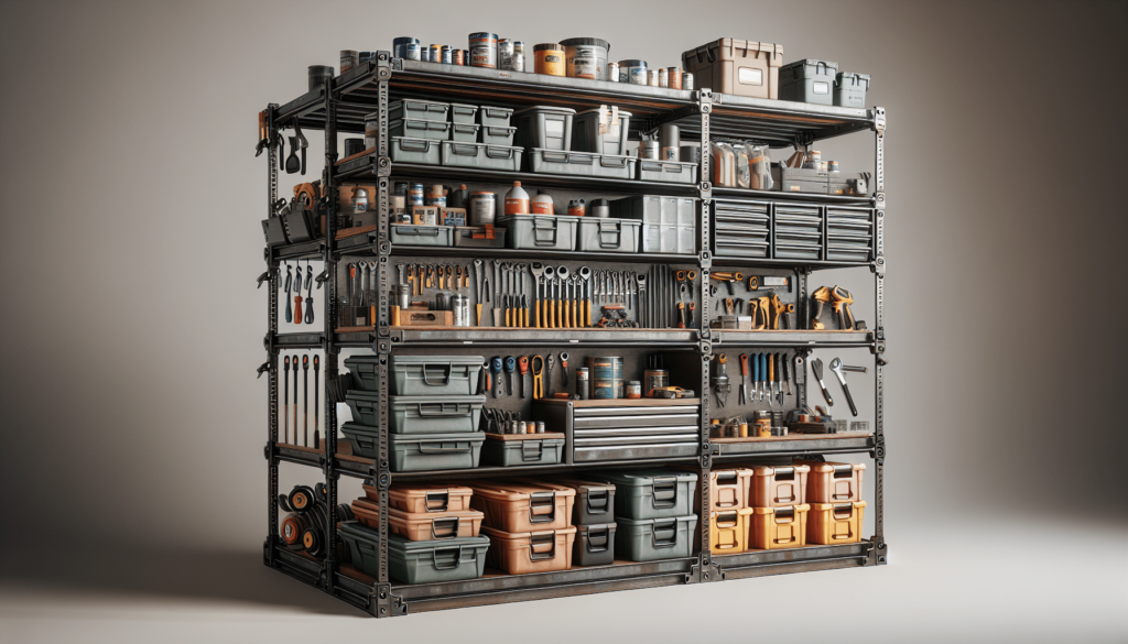 Storage Shelves 5 Tier Adjustable Garage Storage Shelving, Heavy Duty Shelving Unit Metal Storage Shelves for Warehouse Pantry Closet Kitchen,20“D×36”W×72“H, Black