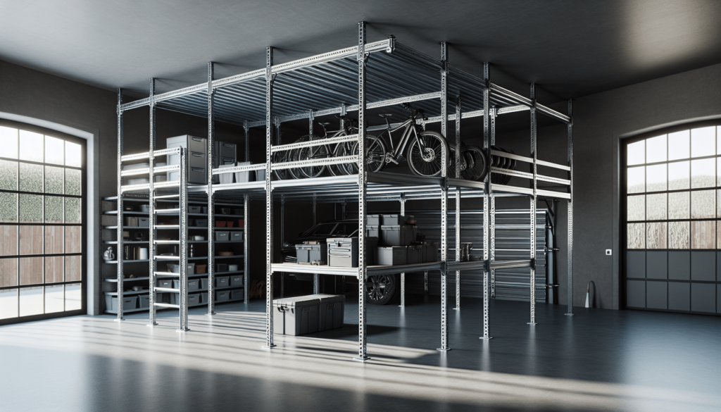 FLEXIMOUNTS 3x8 Overhead Garage Storage Rack,Adjustable Garage Storage Organization Systerm,Heavy Duty Metal Garage Ceiling Storage Racks,600lbs Weight Capacity,Black FLEXIMOUNTS 3x8 Overhead Garage Storage Rack,Adjustable Garage Storage Organization Systerm,Heavy Duty Metal Garage Ceiling Storage Racks,600lbs Weight Capacity,Black
