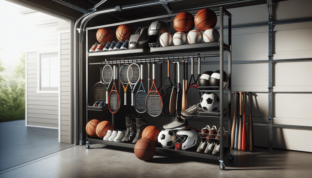 Kinghouse Garage Sports Equipment Organizer, Ball Storage Rack, Ball Storage Garage, Garage Organizer, Rolling Sports Ball Storage Cart, Black, Steel Kinghouse Garage Sports Equipment Organizer, Ball Storage Rack, Ball Storage Garage, Garage Organizer, Rolling Sports Ball Storage Cart, Black, Steel