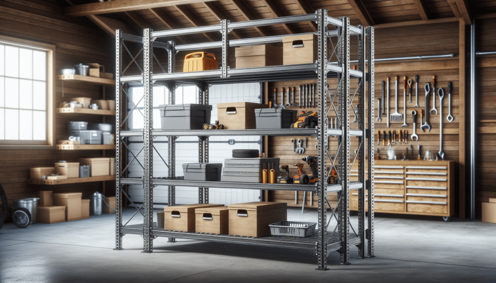 REIBII Garage Shelving 2000 LBS Adjustable 5 -Tier Garage Storage Shelves Metal Shelving Units and Storage Rack Shelf for Garage,Basement,Kitchen,32 W x 17 D x 72 H,Black