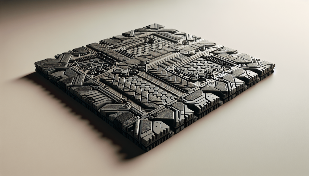 Ribtrax PRO Interlocking Garage Floor Tiles, 15.75 x 15.75-Inch, Slate Grey, 24 Piece Set