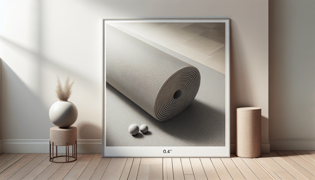 SUPERJARE 0.4 Thick 6 Pcs 24 Sq Ft Rubber Top Exercise Equipment Mats, High Density EVA Foam Mats with Rubber Top, Interlocking Gym Flooring for Home Gym, Protective Workout Mat, Black/Blue