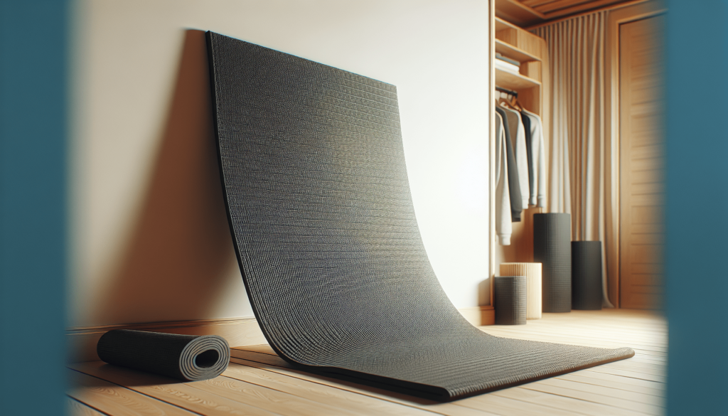 SUPERJARE 0.4 Thick 6 Pcs 24 Sq Ft Rubber Top Exercise Equipment Mats, High Density EVA Foam Mats with Rubber Top, Interlocking Gym Flooring for Home Gym, Protective Workout Mat, Black/Blue