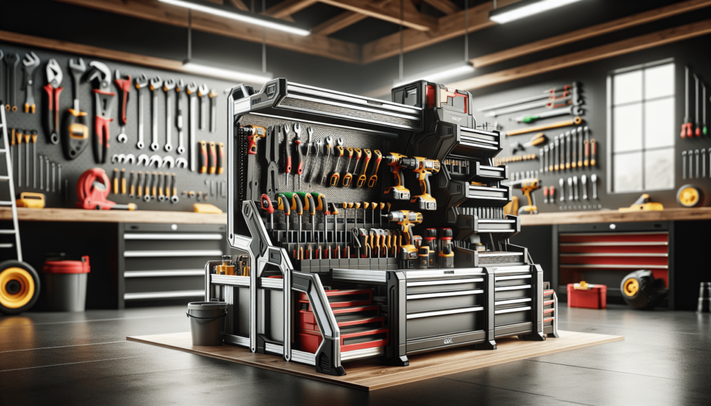 KAFAHOM Power Tool Organizer, 8 Drill Holder Wall Mount, 4 Layers Garage Tool Organizers and Storage Rack, Tool Shelf with Screwdriver/Plier/Hammer Holder KAFAHOM Power Tool Organizer, 8 Drill Holder Wall Mount, 4 Layers Garage Tool Organizers and Storage Rack, Tool Shelf with Screwdriver/Plier/Hammer Holder