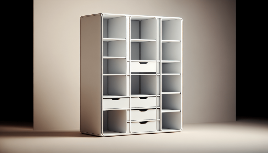 Plano 4-Shelf Plastic Storage Shelves, 48” x 23” x 14”, 200lb Capacity, Pantry, Office, Closet and Garage Shelves, Easy to Assemble, Durable Plastic Shelving Unit