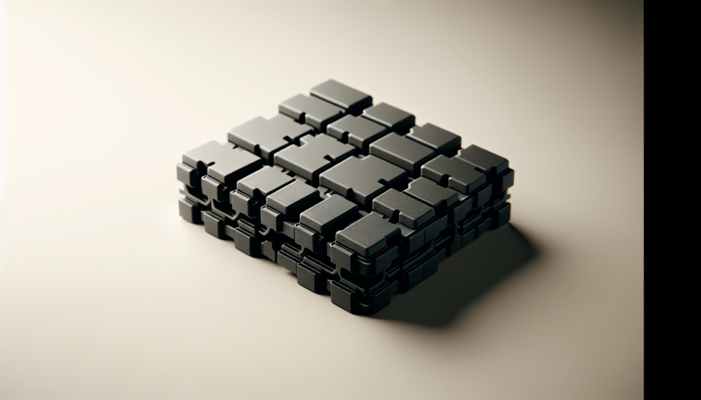 smabee 12Pack Modular Interlocking Grille Tile 12x12x0.66 Heavy Duty Mat for Garage Flooring Car Washing Facility Drain Balcony Yard Deck Floor (Blue)