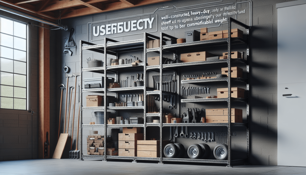 Wallmaster Heavy Duty Garage Wall Shelving 4 Pack 23.6x11.8 Metal Wire Shelves Wall Mount Mesh Storage Rack for Garage, Office, Basement and Kithcen, max Load 65 lbs (Black)