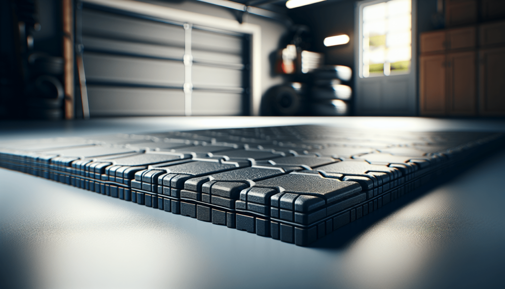 FlooringIncs 4.5mm Flex Nitro Hidden Interlocking Garage Floor Tiles, Flexible PVC Garage Tiles Flooring for a Stronger  Safer Garage, Workshop or Shed, Coin, Dark Gray, 8 Tiles (20.5x20.5)