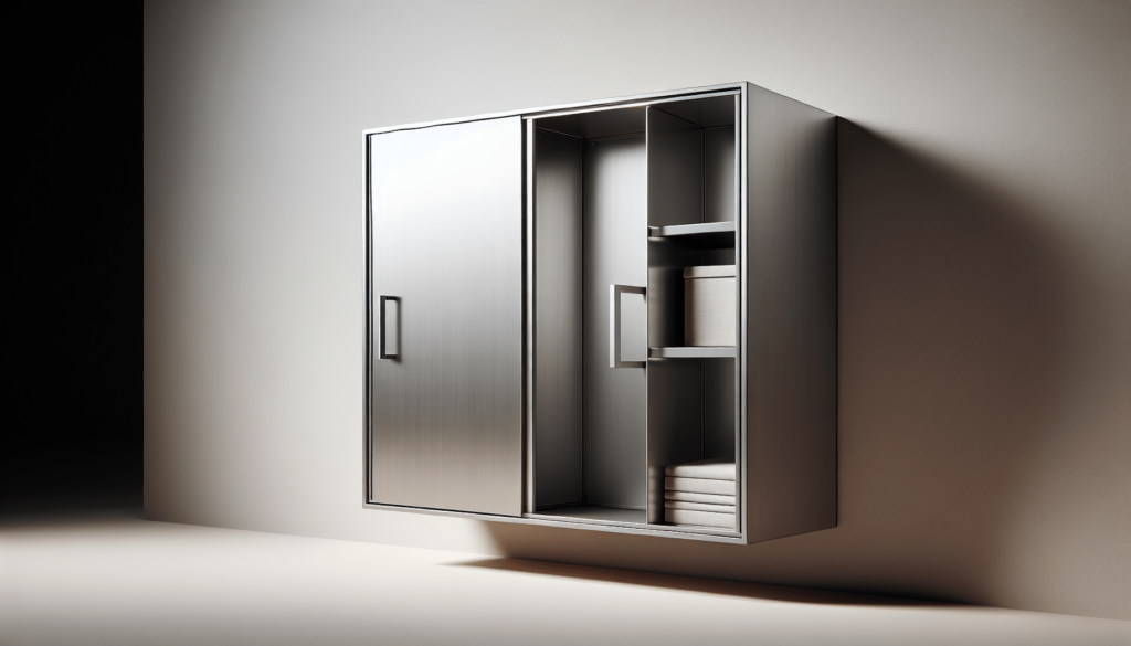 Metal Wall Cabinet with Up-flip Door, Wall-Mounted Locker for Garage Workshop Kitchen, Size 11.81 D x 26 W x 13.78 H