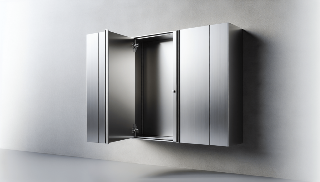 Metal Wall Cabinet with Up-flip Door, Wall-Mounted Locker for Garage Workshop Kitchen, Size 11.81 D x 26 W x 13.78 H