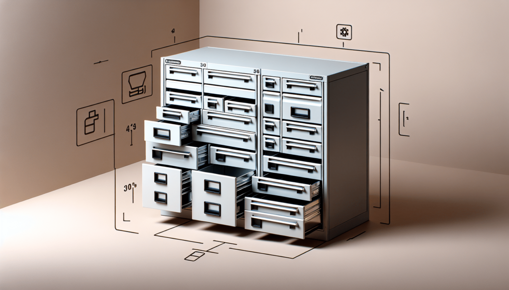 Akro-Mils 24-Drawer Plastic Drawer Storage Cabinet for Garage Organization, Bead Organizer, Building Bricks Storage, Teacher Toolbox, Makeup Organizer, 20-Inch W x 6-Inch D x 16-Inch H, 10724 Black Akro-Mils 24-Drawer Plastic Drawer Storage Cabinet for Garage Organization, Bead Organizer, Building Bricks Storage, Teacher Toolbox, Makeup Organizer, 20-Inch W x 6-Inch D x 16-Inch H, 10724 Black