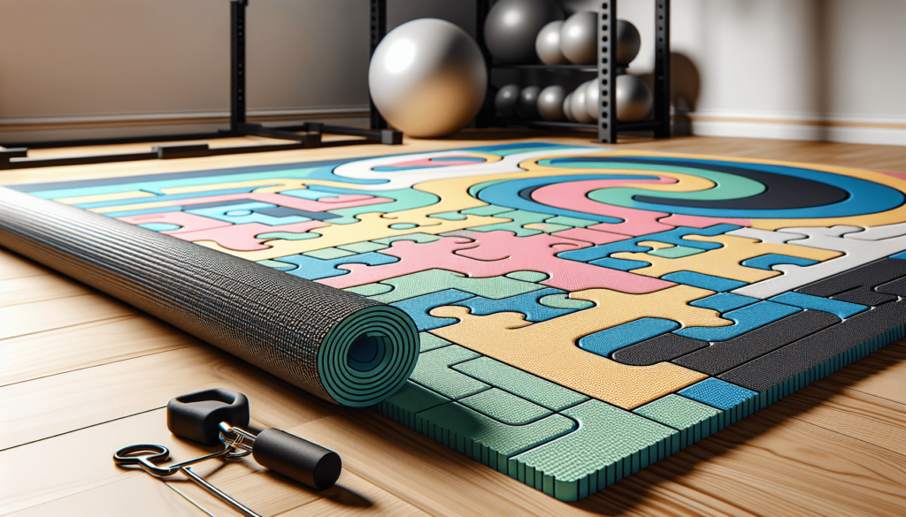 Exercise Mats Puzzle Foam Mats Gym Flooring Mat Cover 20 SQ.FT Interlocking Foam Mats with EVA Foam Floor Tiles for Home Gym Equipment Workouts (20pcs Black Exercise Mats)