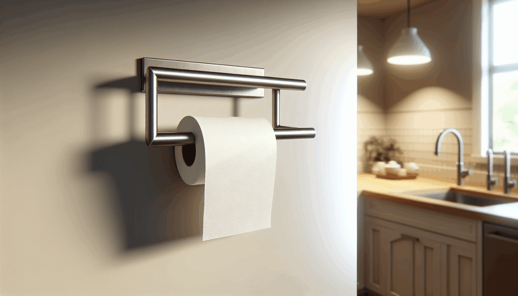 StoreYourBoard The Original Quick Clean Garage Paper Towel Holder, Wall Mount Shelf, One-Hand Tear, Garage Organization and Storage Rack Holds 50 lbs