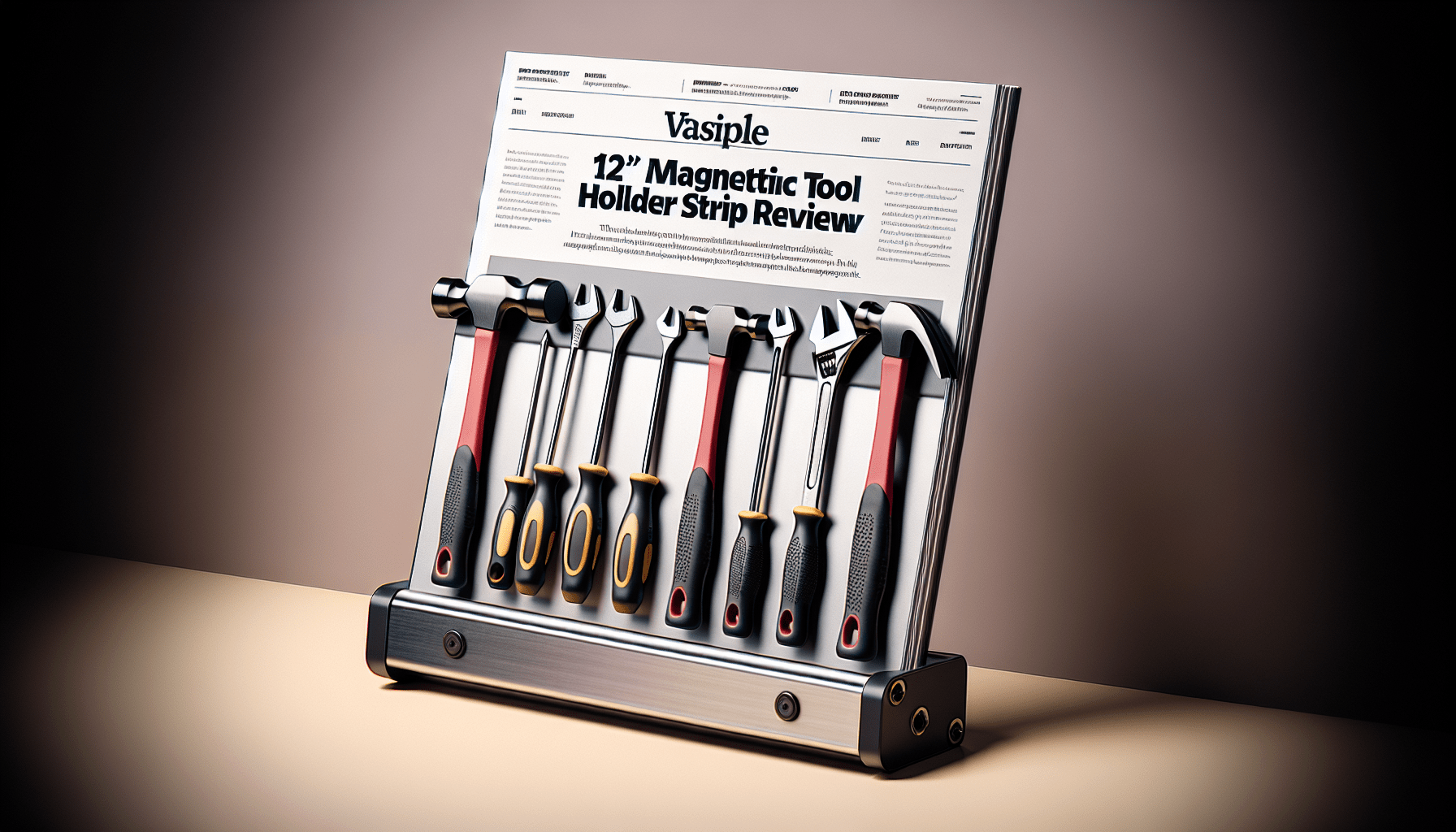 12" Magnetic Tool Holder Strip Review - Garage Organization HQ