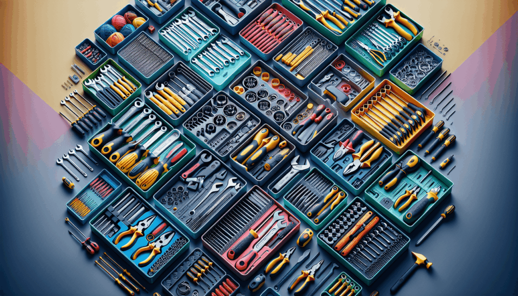 48PCS Tool Box Organizer Tray Divider, Toolbox Desk Drawer Organizer with 3 Sizes, Organization and Storage Toolbox for Garage Accessories 48PCS Tool Box Organizer Tray Divider, Toolbox Desk Drawer Organizer with 3 Sizes, Organization and Storage Toolbox for Garage Accessories