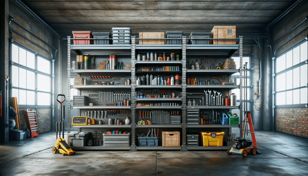 72 H|48 W Garage Shelving and Storage - 5 Tier Heavy Duty Adjustable Shelving - Moisture and Rust Resistant