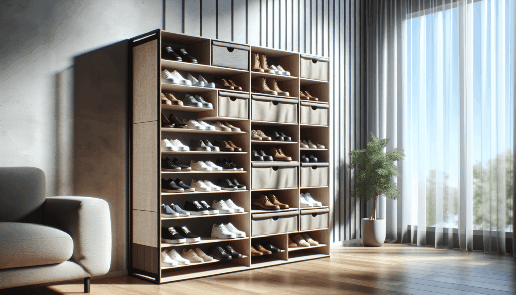 10-Tier Shoe Rack Organizer with Covers - 40-Pair Shoe Storage Cabinet for Closet, Entryway, Bedroom, Garage