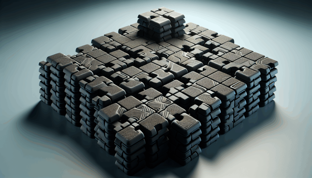 12Pack 12 x 12, Interlocking Rubber Floor Tiles Soft PVC Non-Slip Tile Splicing Shower Mat Outdoor Cushion Mat for Bathroom, Deck, Drain, Pool, Patio, Balcony, Kennel Grey