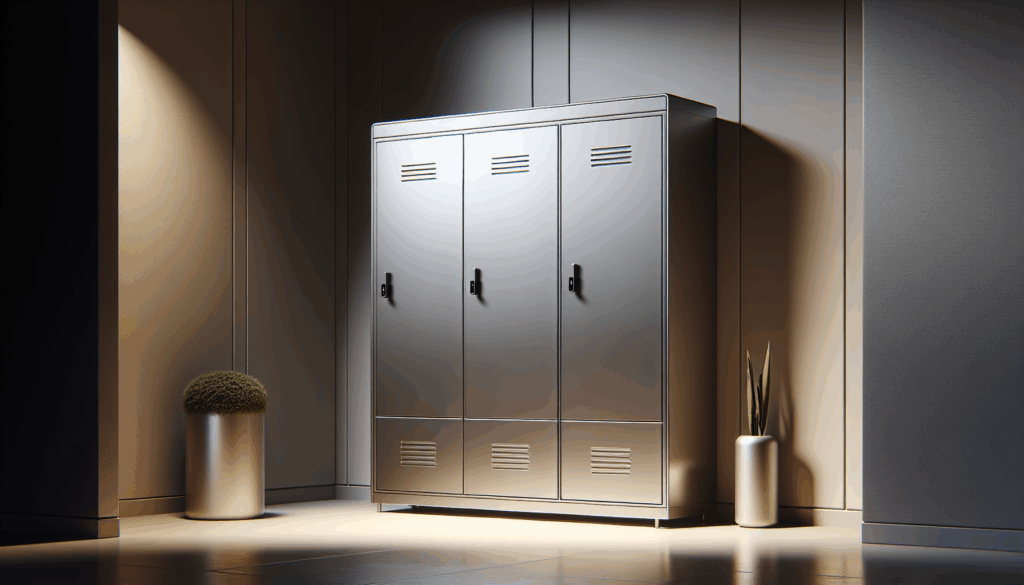 2 Door Metal Locker Storage Cabinet with 2 Adjustable Shelves,Steel Locker cabinetfor Bedroom, Bedside, Office Room (Black)