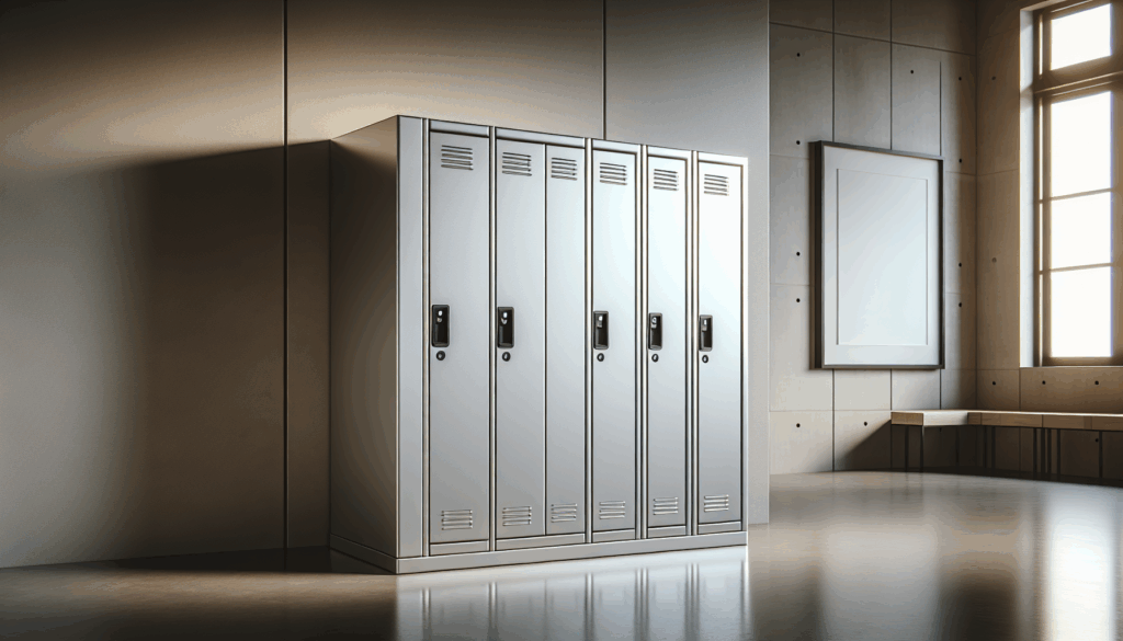 2 Door Metal Locker Storage Cabinet with 2 Adjustable Shelves,Steel Locker cabinetfor Bedroom, Bedside, Office Room (Black)