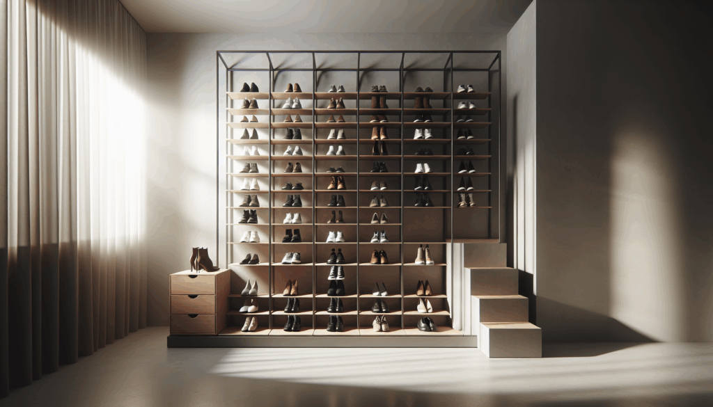 9-Tier Large Tall Shoe Rack with Covers 40-46 Pairs, Sneaker Rack Organizer Shoes Cabinet Closed Shelves Shoe Stand Holder for Garage Bedroom,Zapateras Organizer for Shoes 50 Pares