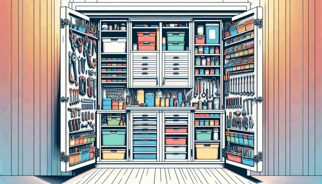 Creative Garage Cabinet Organization Ideas