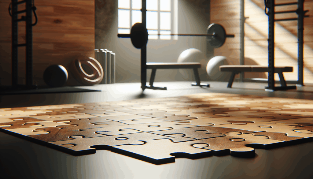 Yes4All 48SQ.FT Wood Grain Puzzle Exercise Mat Protective Flooring, EVA Interlocking Foam Floor Tiles with Border for Home