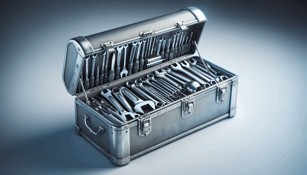 Metal Tool Box, 5-Layer Drawers  Top Storage Tray Tool Box with Lock Safety and Handle, 24 Portable Tool Chest Cabinet for Garage, Warehouse, Home, Black