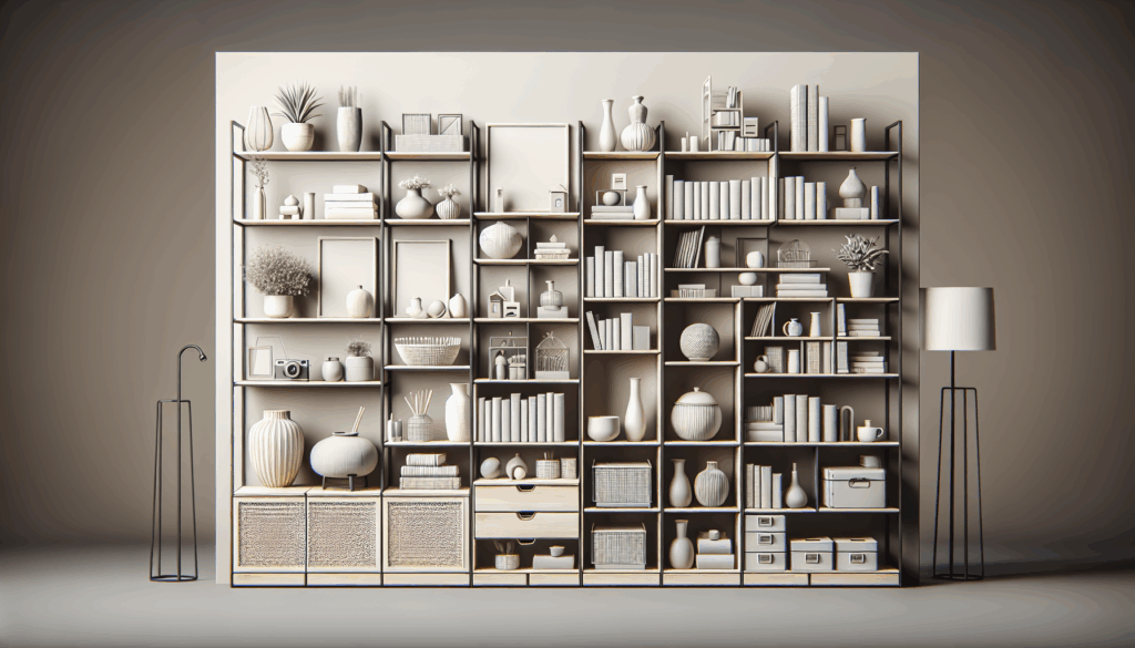 Oskar Storage Shelves - 5 Tier Bathroom Wall Organizer, Kids Room Toys Book Shelf, No Drill Heavy Duty Industrial Display, Kitchen Closet Garage Outdoor Stackable Plastic Shelving Unit Black