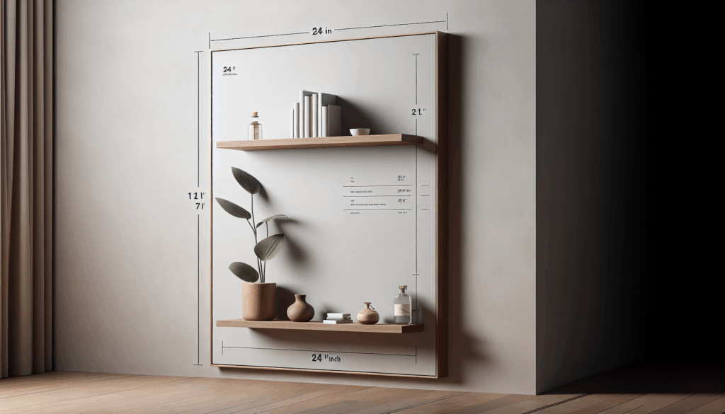 Wall Shelf 24 x 11 Garage Wall Mounted Storage Shelves, Heavy Duty Metal Wire Shelving Storage Rack for Garage, Office, Basement and Kithcen, Max Load 90lb,Black, 2-Pack